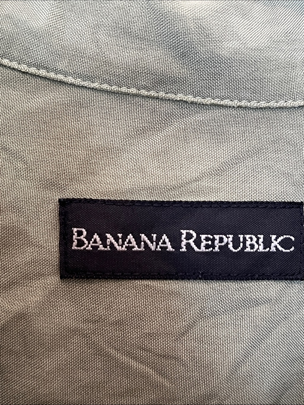 Banana Republic SILK VINTAGE tunic L - Picture 2 of 11